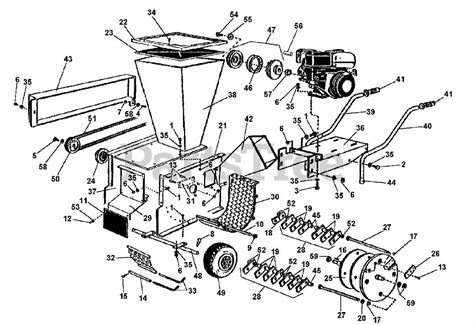 wood cnc wood chipper parts|wood chipper parts diagram.